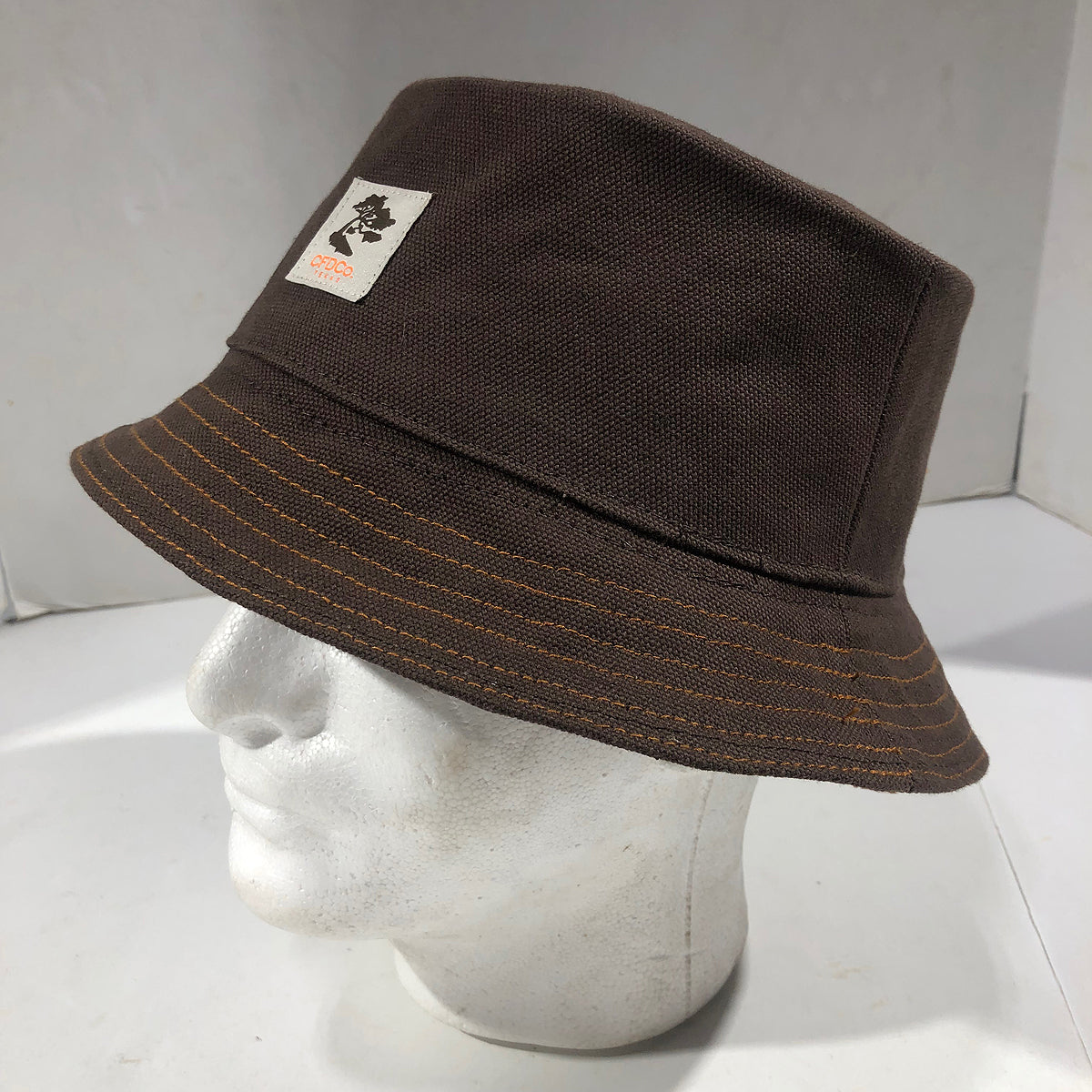 18oz USA Duck Canvas BUCKET HAT Short Brim Workman Label