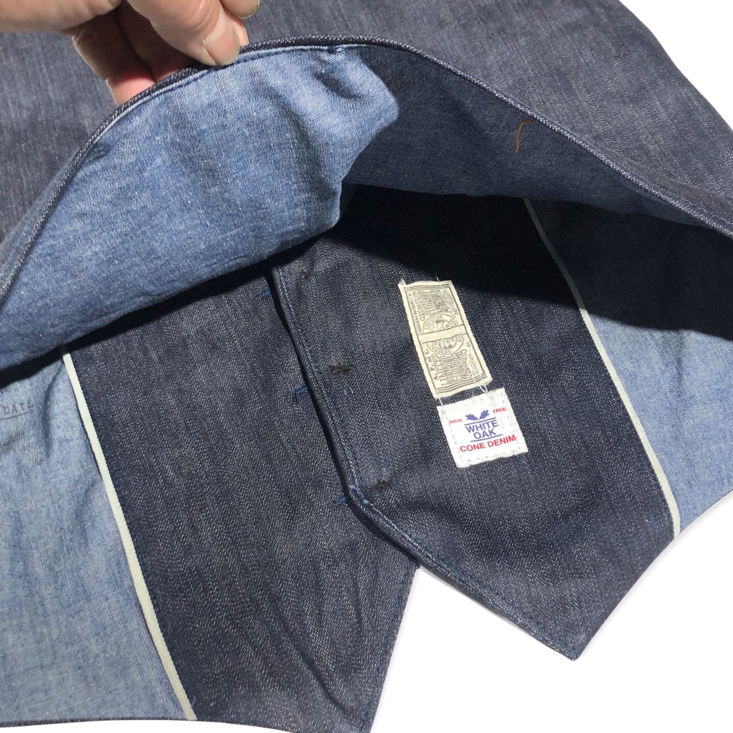 14oz Indigo Cone Mills White Selvage {Limited Quantities} Type D Waistcoat