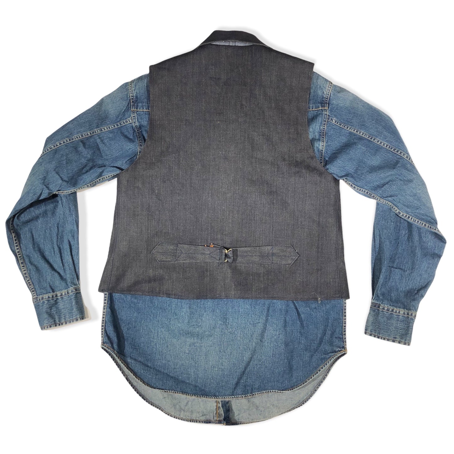14oz Indigo Cone Mills White Selvage {Limited Quantities} Type D Waistcoat