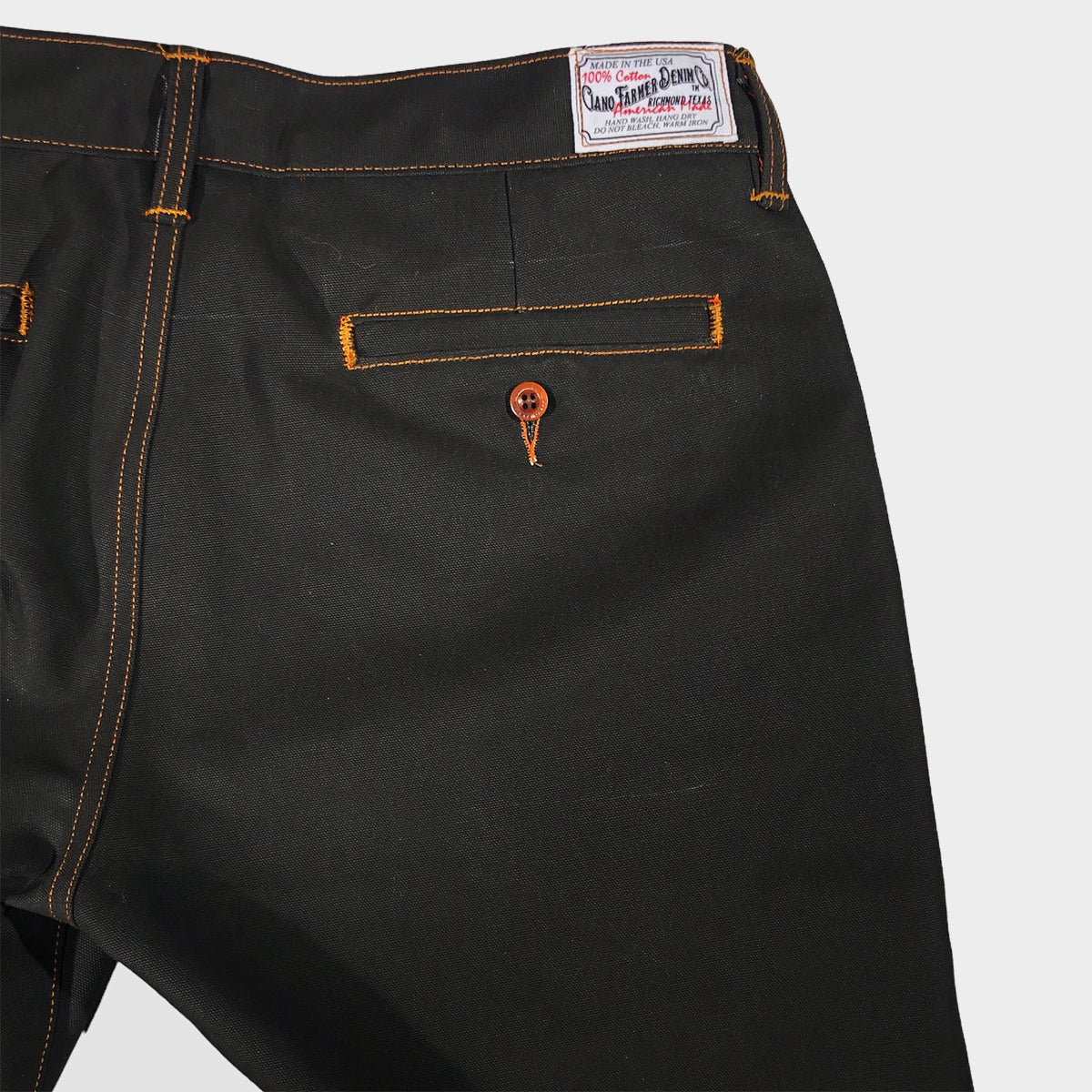 12oz Duck Canvas Olive CHINO Version