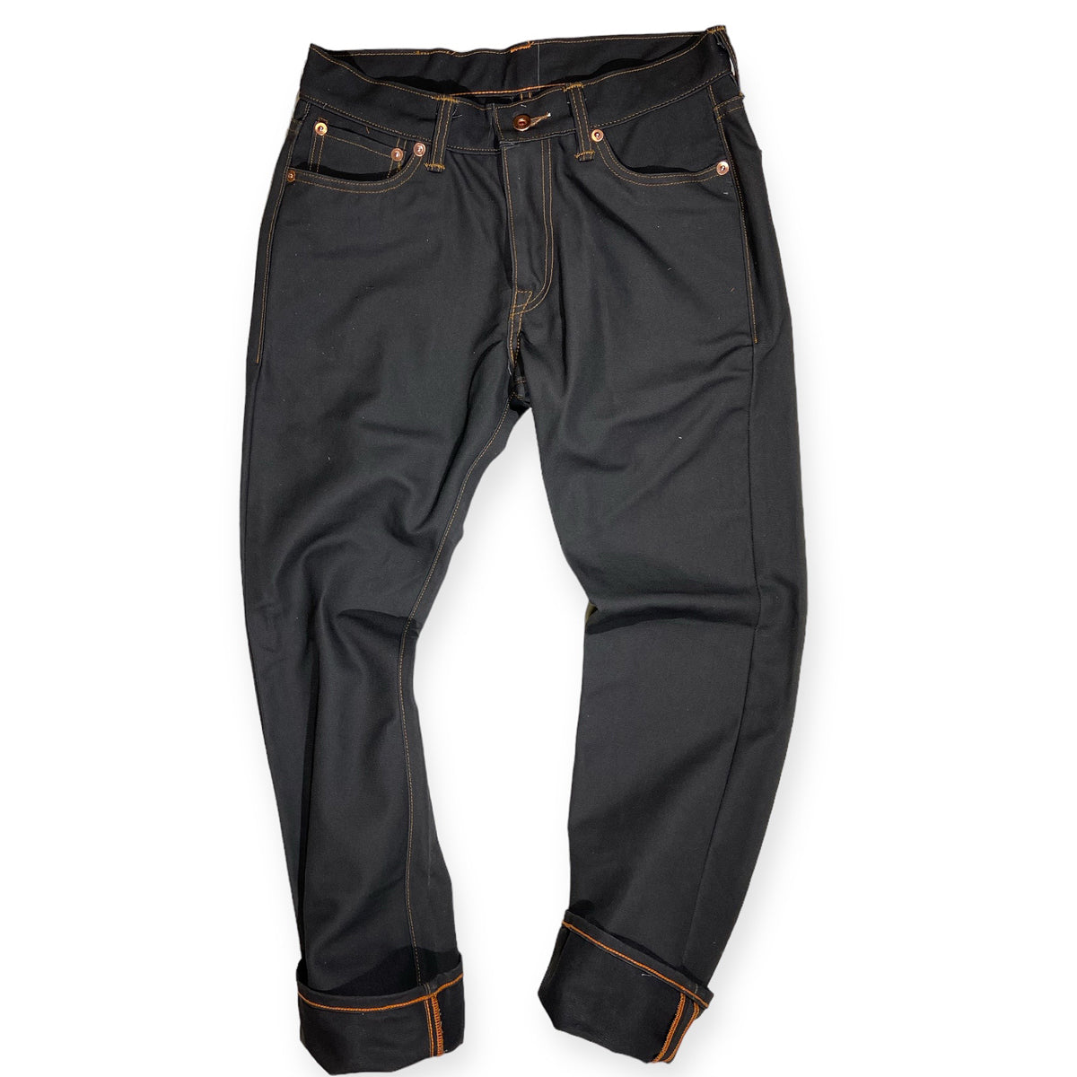 OPSTK 30W 31L 901 SLIM Fit - #133 12oz CHARCOAL Duck Canvas 5 Pocket