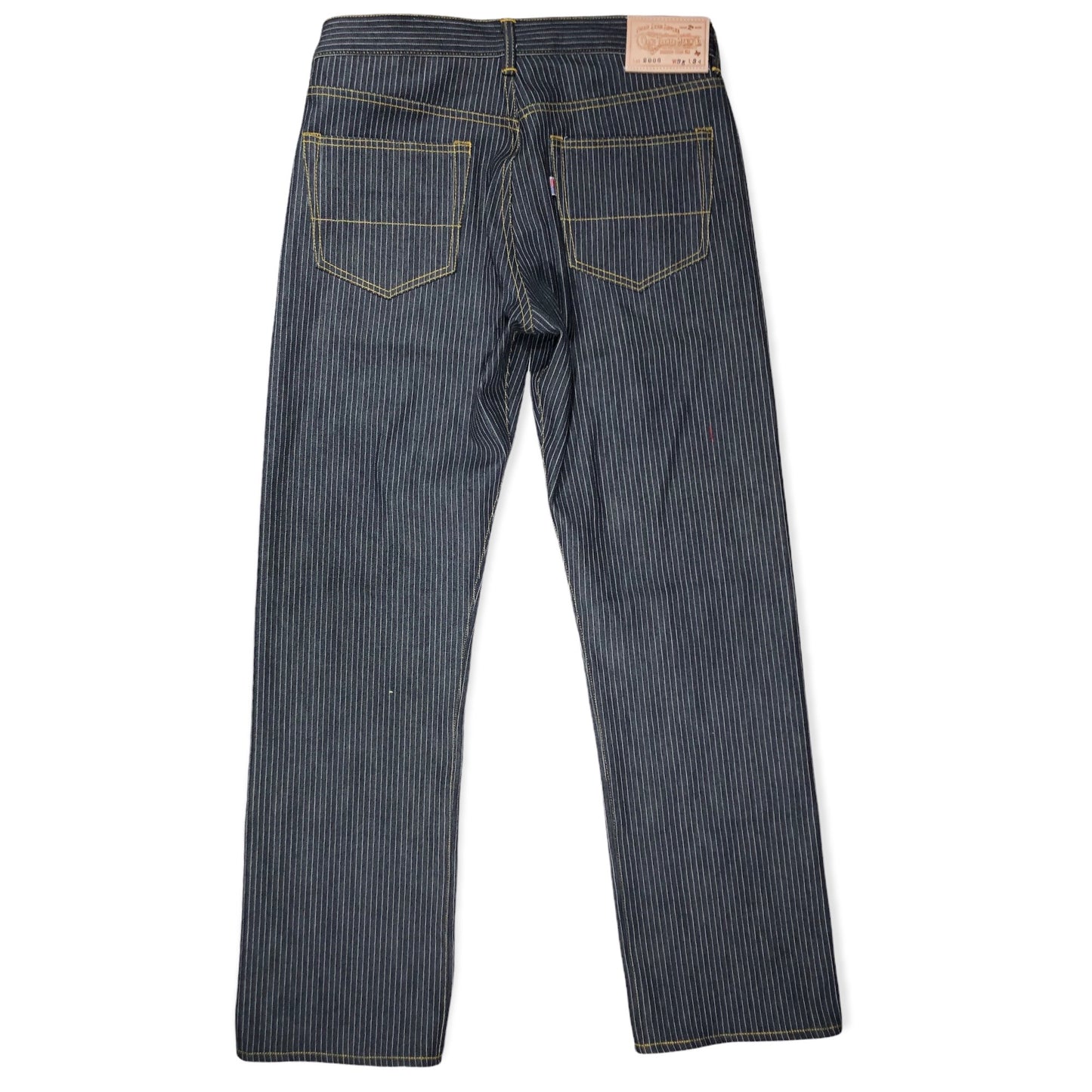#2006 14oz Japanese Indigo/Indigo Jacquard Mini WABASH Selvage 5 POCKET VERSION