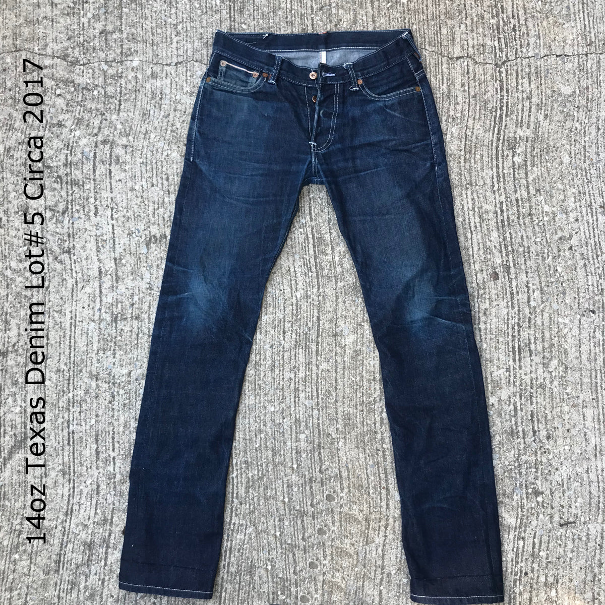 #27 13.5oz TEXAS Denim INDIGO Red Selvage
