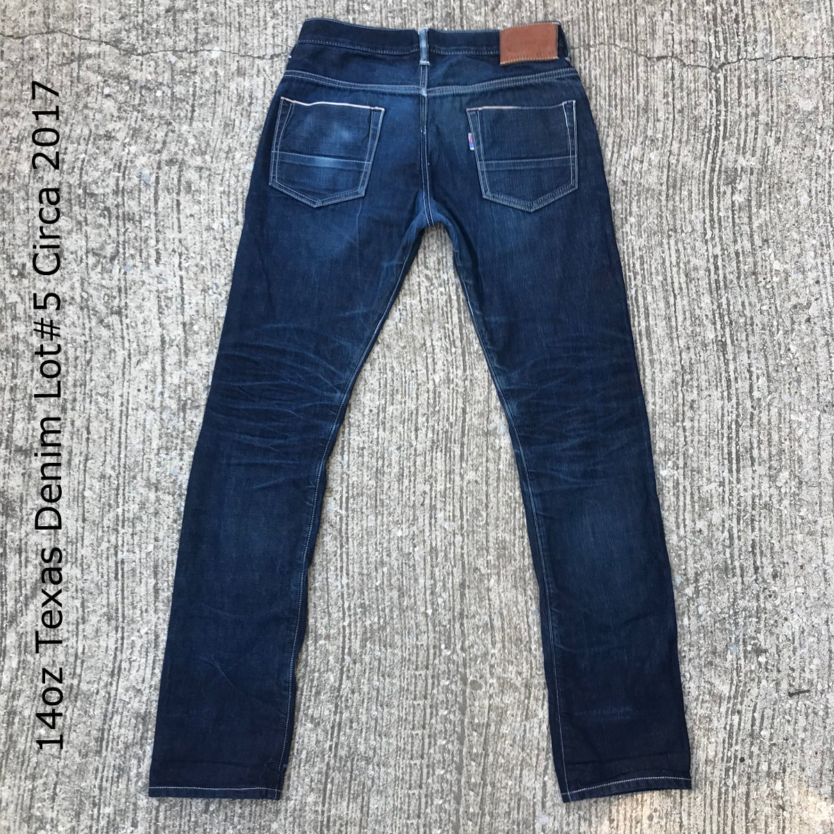 #27 13.5oz TEXAS Denim INDIGO Red Selvage