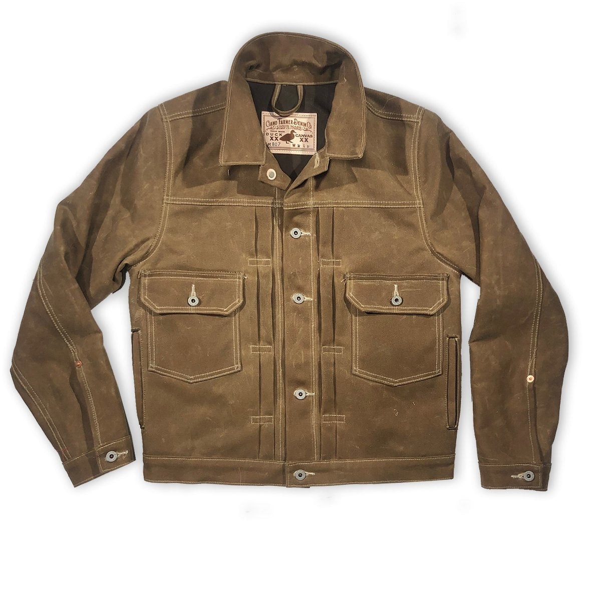 Waxed duck canvas jacket sales