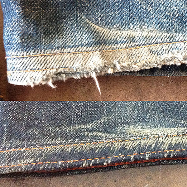 DENIM Repair. Darning!