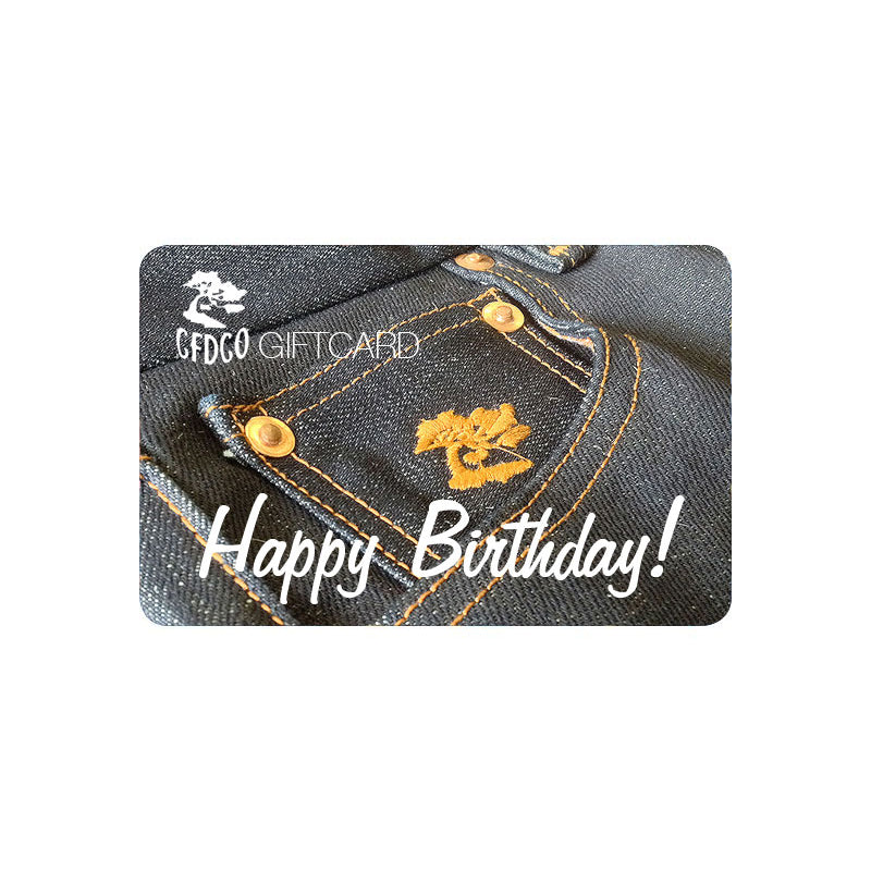 Gift Card- Happy Birthday