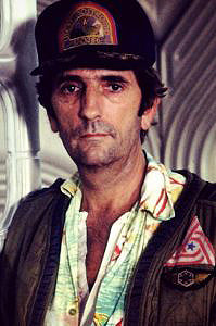 14oz TEXAS Denim Snapback HAT "HIGH CROWN" 1970s Trucker - CAT Power Patch