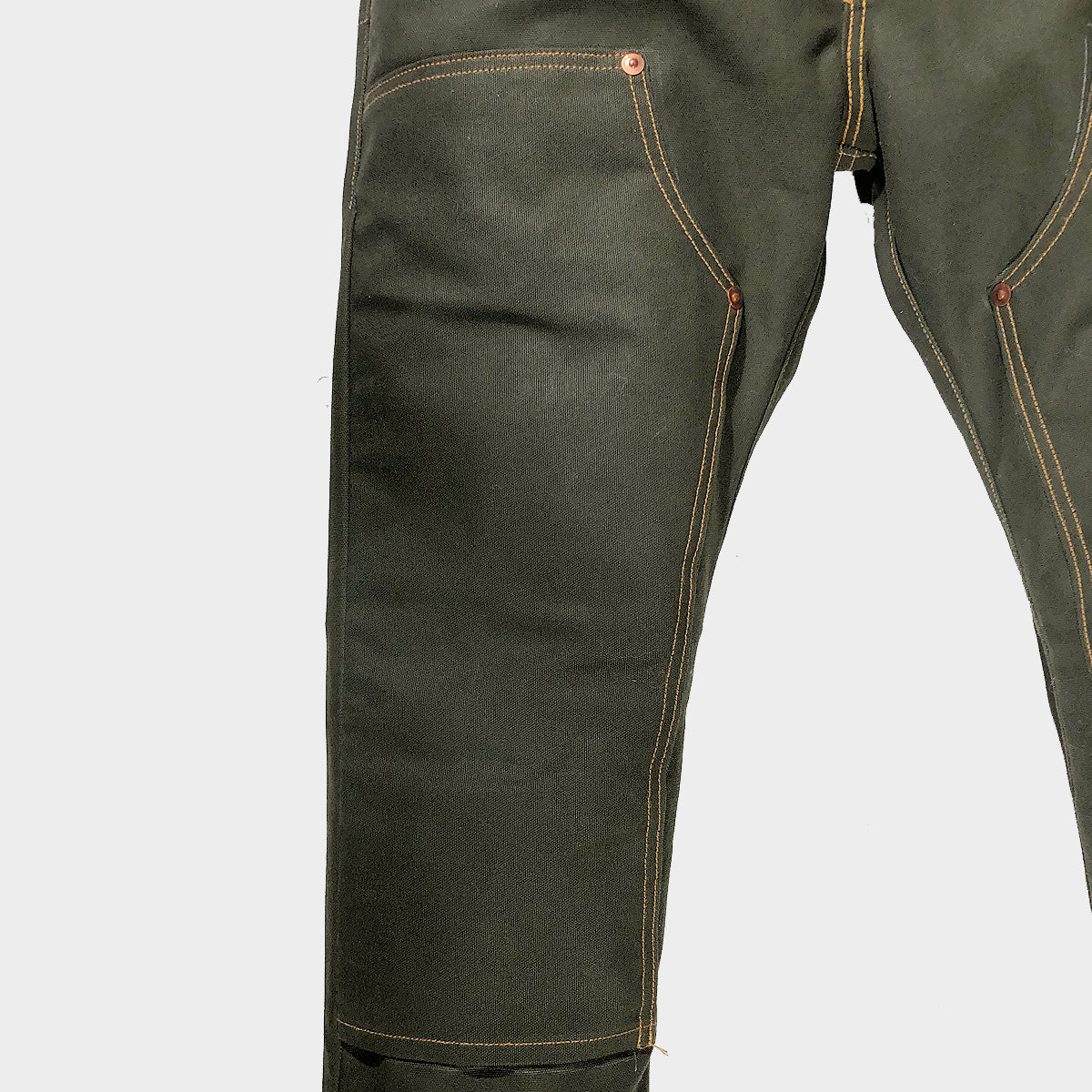 12oz Duck Canvas Moss Green CHINO Version