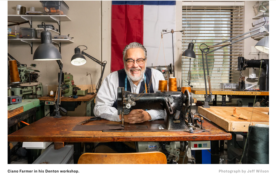 You’ll Wait About Six Months for a Pair of These Jeans. But They’ll Last a Lifetime. Ciano Farmer’s vintage-style denim workwear appeals to just about everyone, including ranchers and celebrities. By Taylor Prewitt