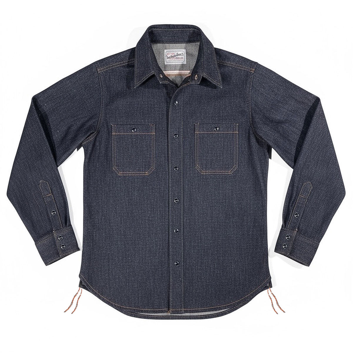 #0505 16oz Japanese INDIGO 'Secret Denim" Selvage Work Shirt