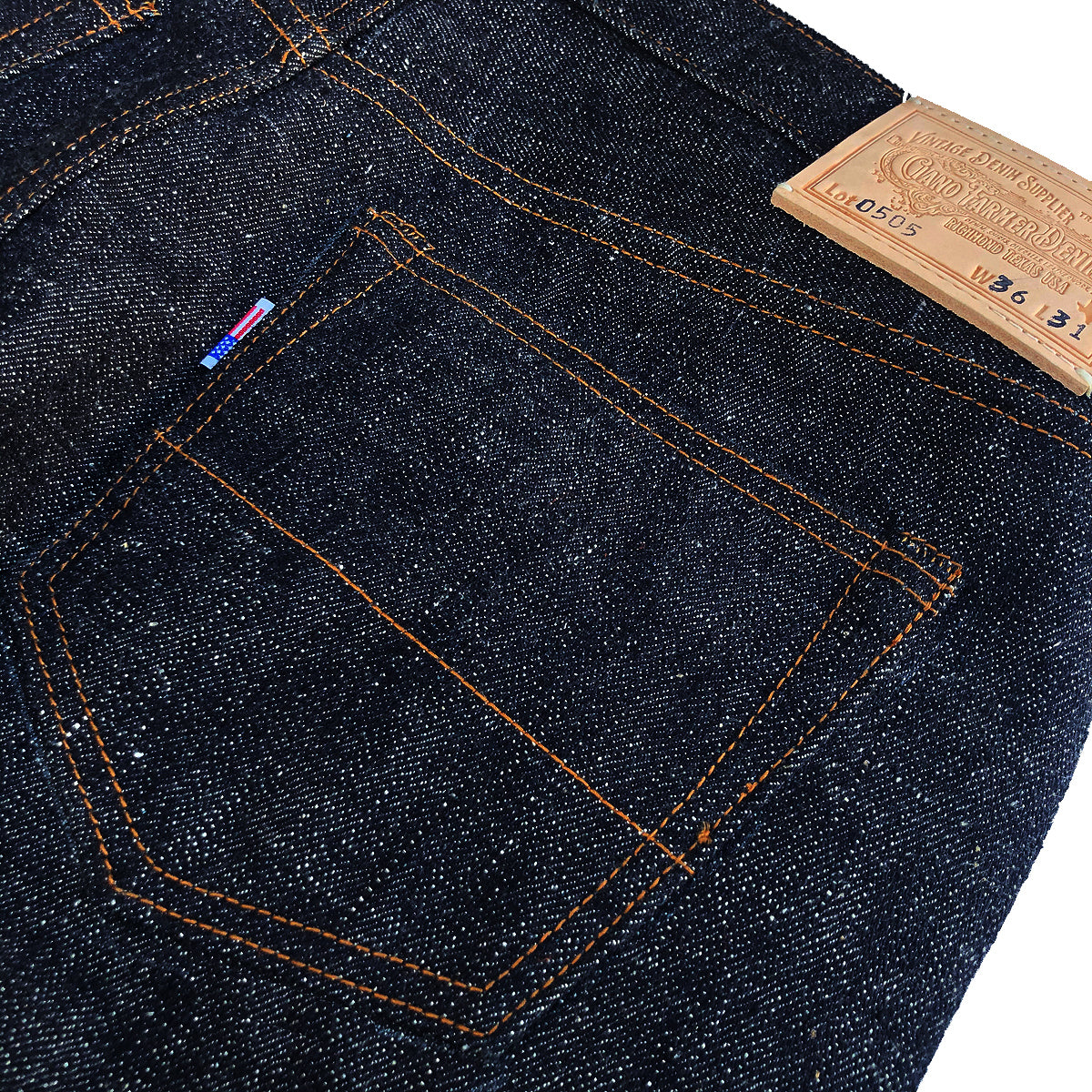 18oz Japanese Indigo Selvage Denim 5-Pocket | CFDCo.