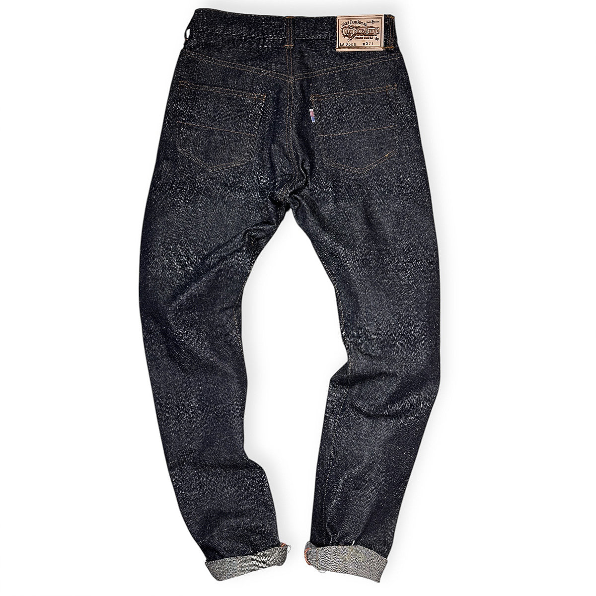#0505 16oz Japanese INDIGO 'Secret Denim" Selvage Denim 5 Pocket Model [Miner Fit 997]