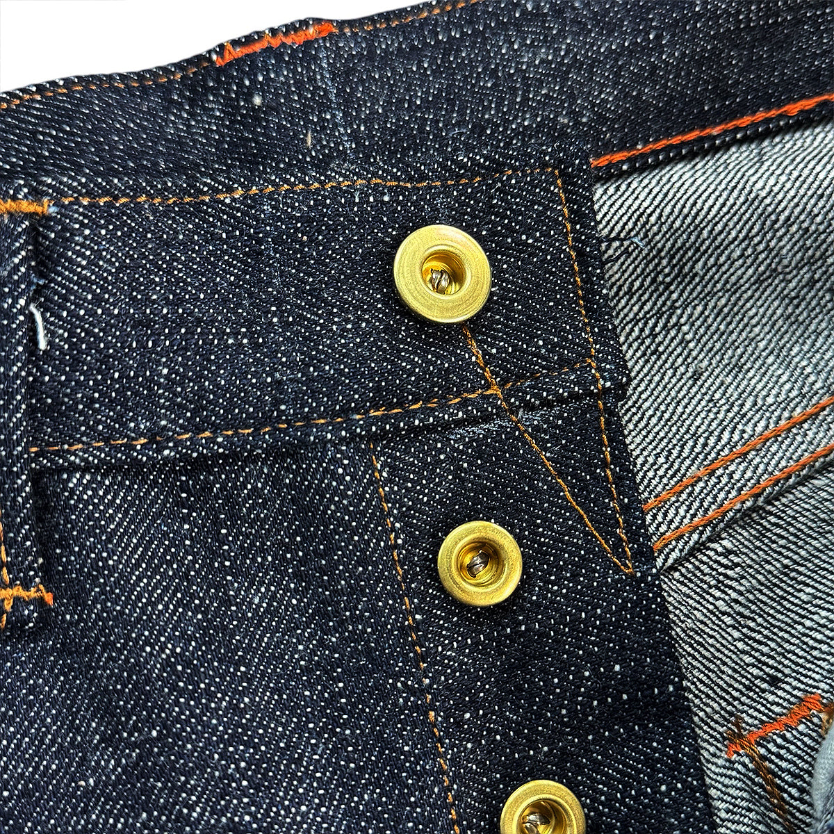 #0505 16oz Japanese INDIGO 'Secret Denim" Selvage Denim 5 Pocket Model [Miner Fit 997]