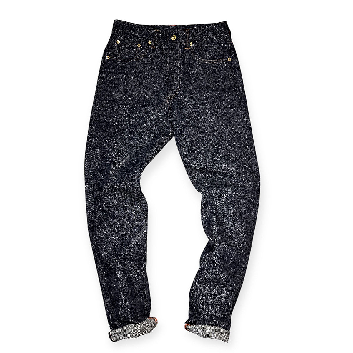 #0505 16oz Japanese INDIGO 'Secret Denim" Selvage Denim 5 Pocket Model [Miner Fit 997]