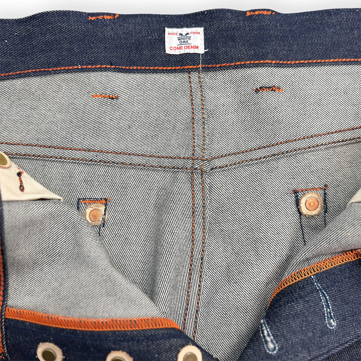 #080 14oz Cone Mills Selvedge 5 Pocket Model [Slim Fit 901]