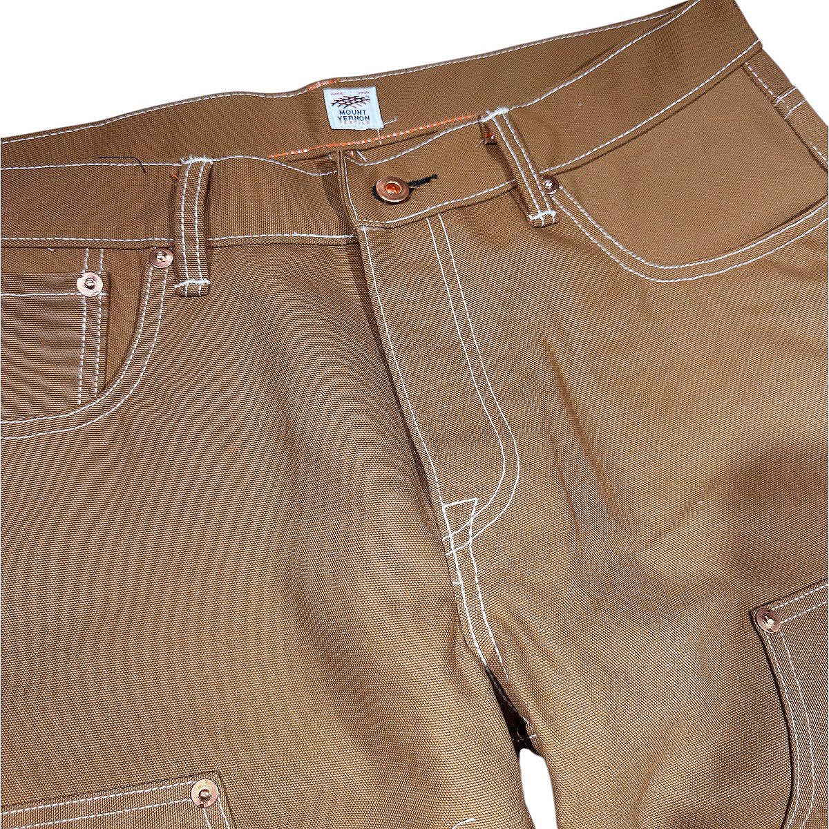 #133 12oz Duck Canvas Ochre 5 POCKET Version