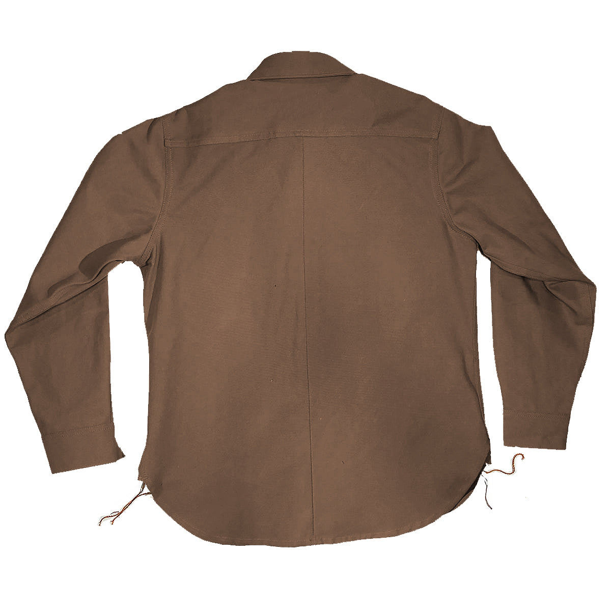 #133 12oz USA Duck Canvas [ Various Colors } "WORK SHIRT" Timber Brown