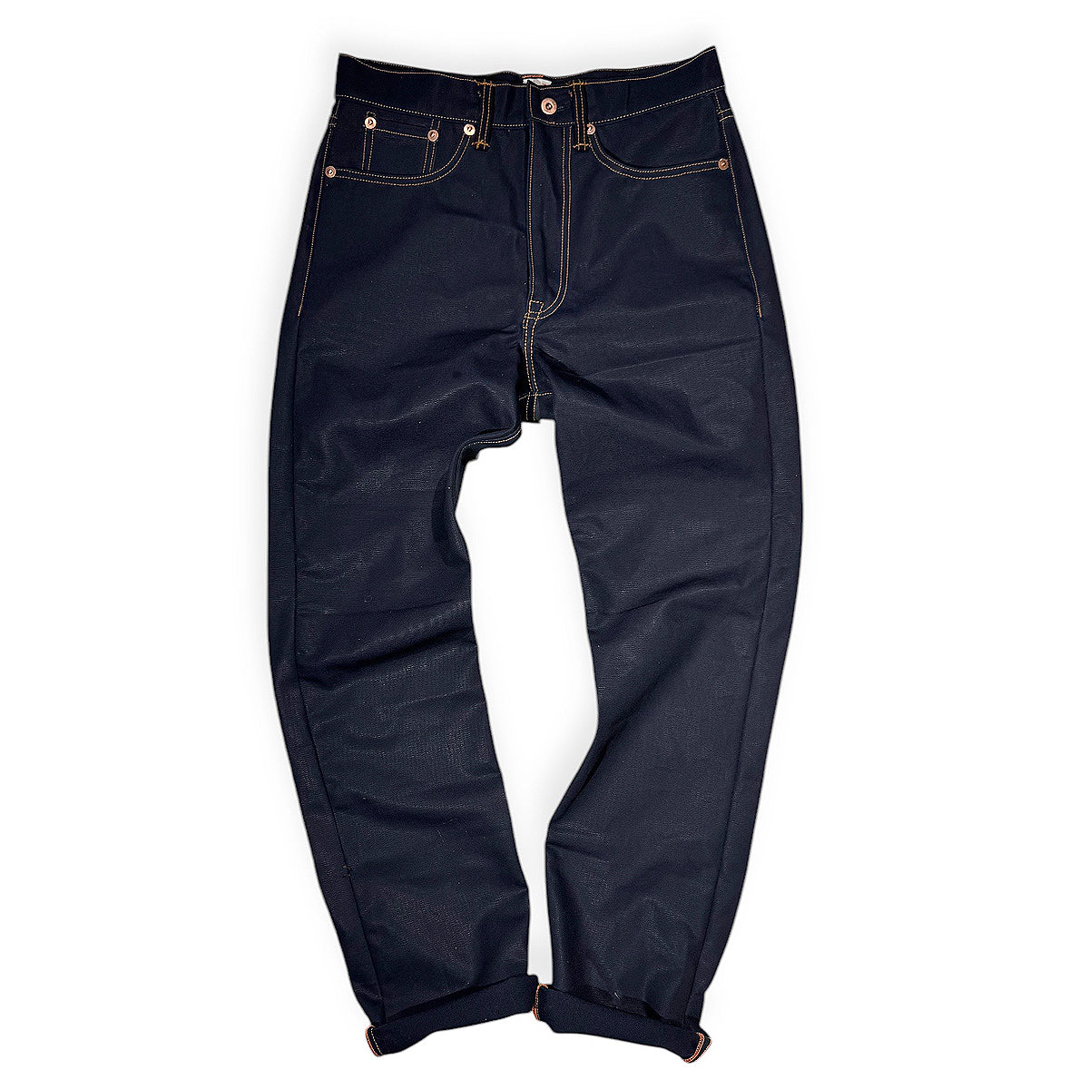#133 12oz Duck Canvas Midnight Navy 5 Pocket Model [Miner Fit 997]