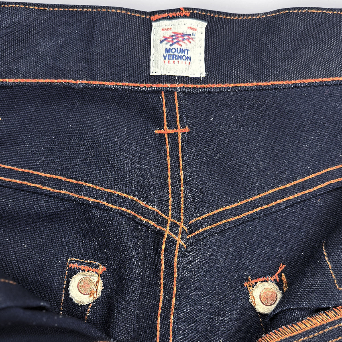 #133 12oz Duck Canvas Midnight Navy 5 Pocket Model [Miner Fit 997]