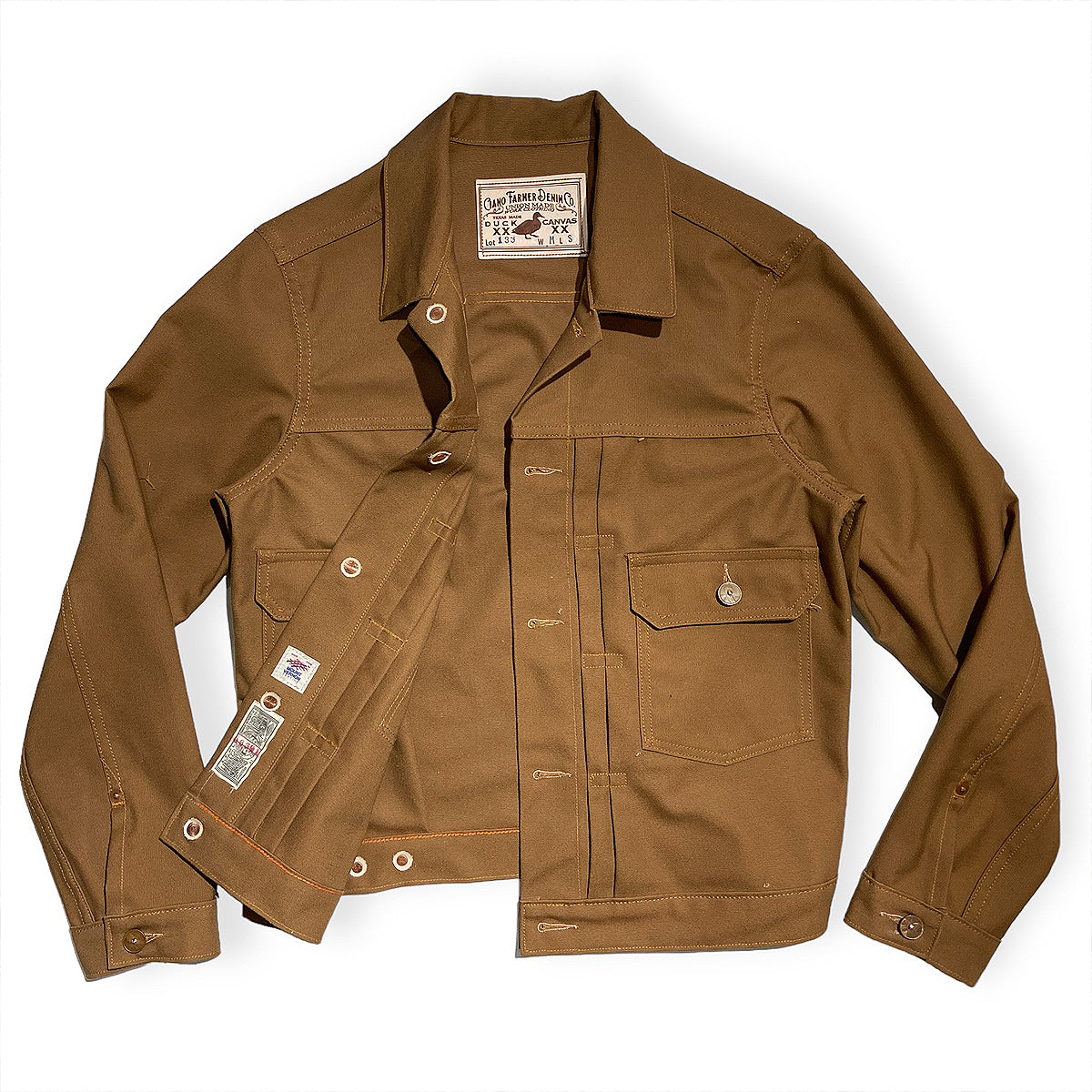 #133 12oz Duck Canvas 1953 Type II Jacket  {Various Colors}
