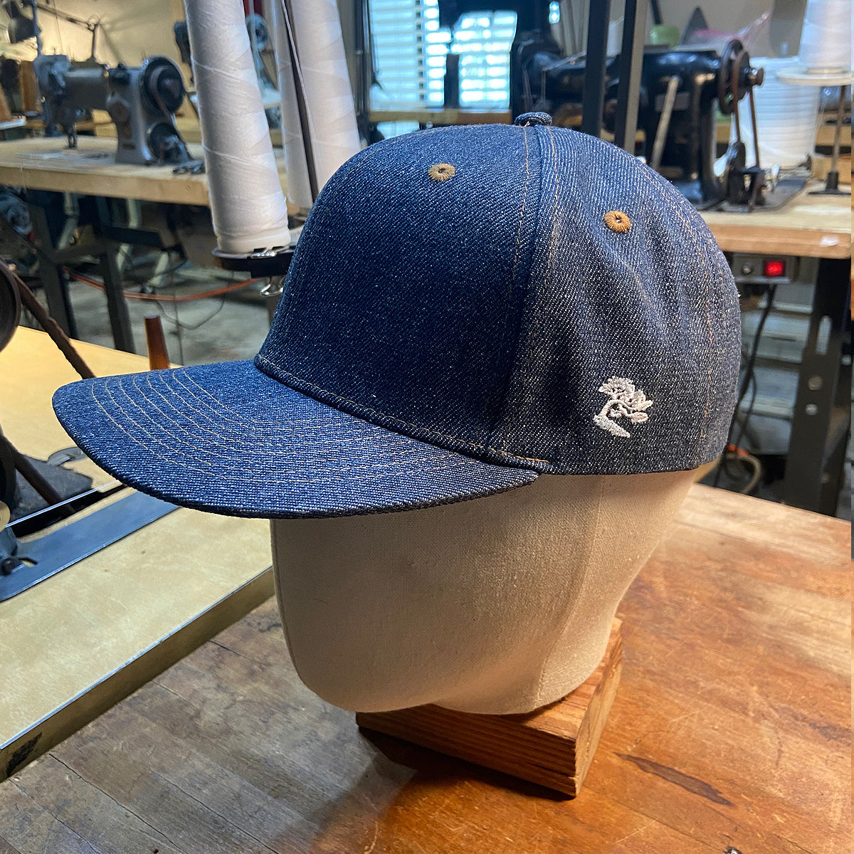 14oz Cone Mills Denim Snapback HAT Blank