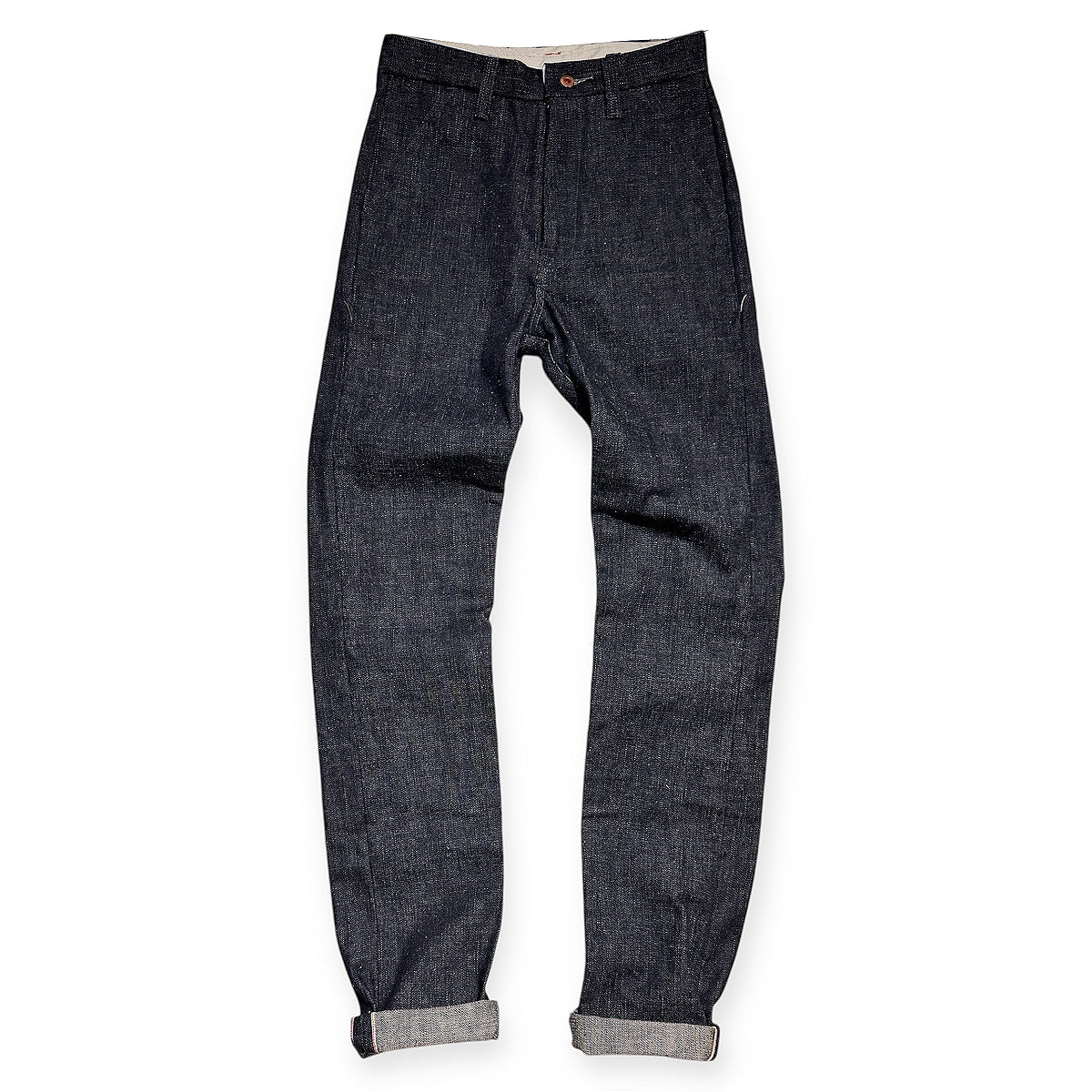 #0505 16oz Japanese INDIGO 'Secret Denim" Selvage Denim Chino Model [Miner Fit 997]