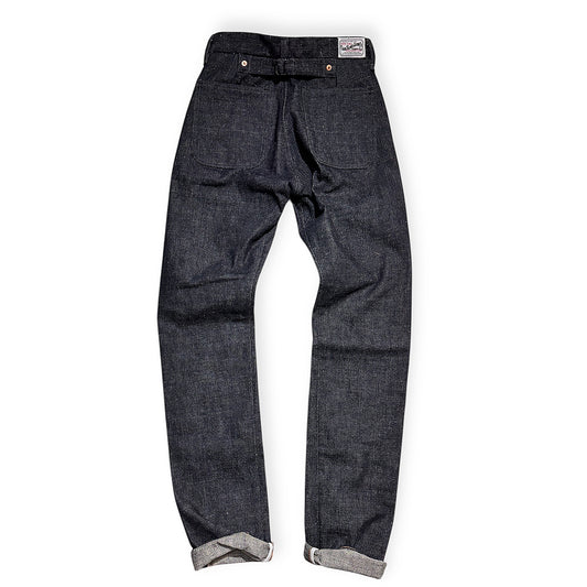 #0505 16oz Japanese INDIGO 'Secret Denim" Selvage Denim Chino Model [Miner Fit 997]