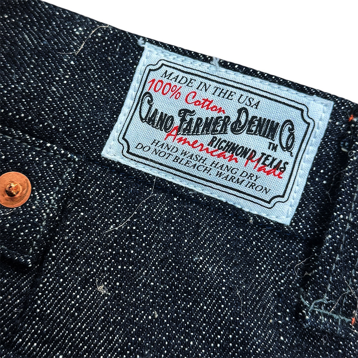 #0505 16oz Japanese INDIGO 'Secret Denim" Selvage Denim Chino Model [Miner Fit 997]