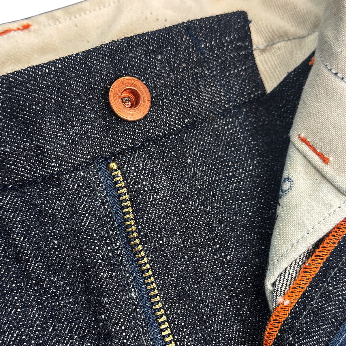 #0505 16oz Japanese INDIGO 'Secret Denim" Selvage Denim Chino Model [Miner Fit 997]