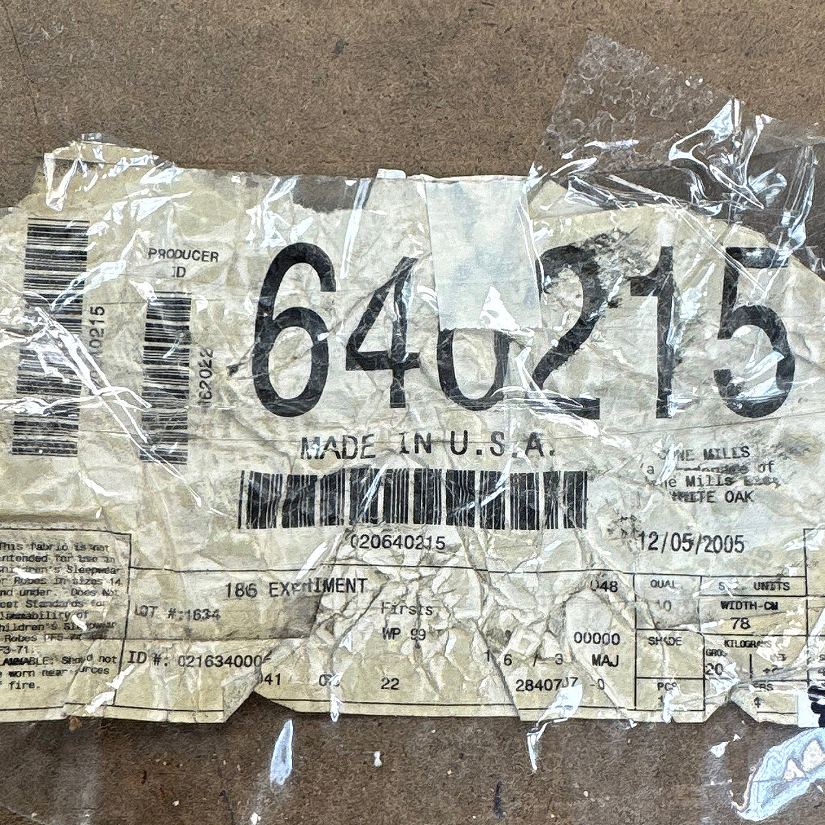 #186 "Experimenta1" 13.5oz Cone Mills Indigo Selvage Work Shirt (OPSTK)