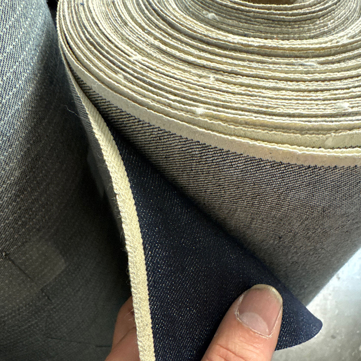 #186 "Experimenta1" 13.5oz Cone Mills Indigo Selvage Work Shirt (OPSTK)