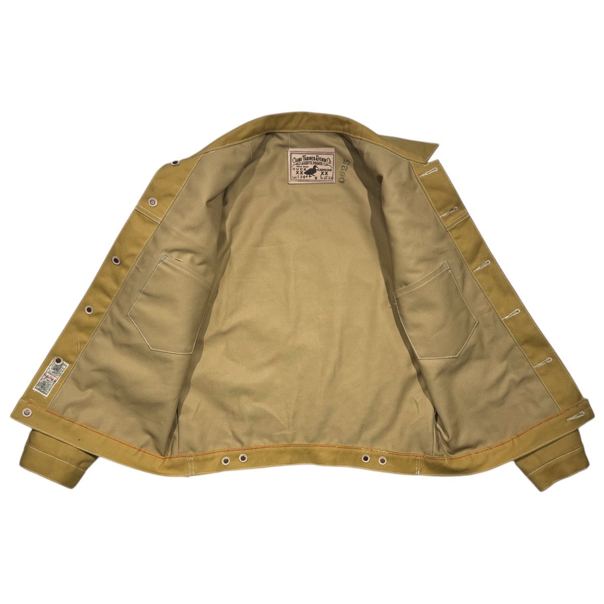 134 18oz OCHRE Duck Canvas Field Hand Jacket – CFDCo.