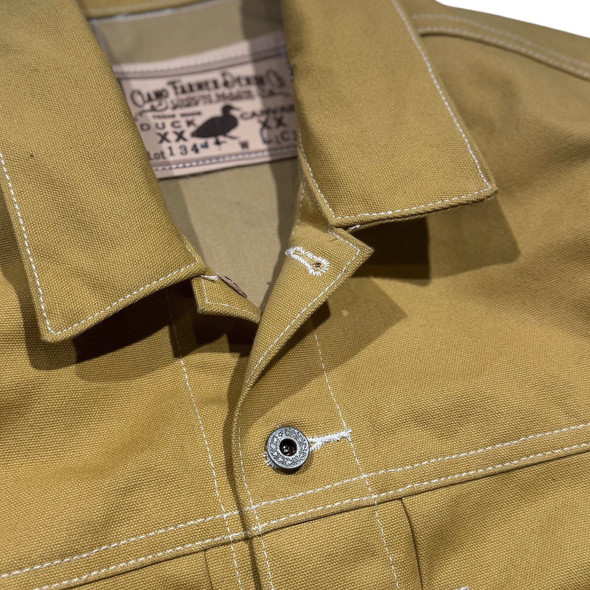 #134 18oz OCHRE Duck Canvas Field Hand Jacket