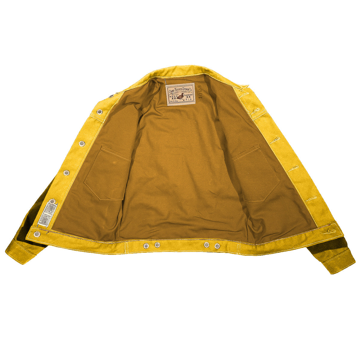134 18oz OCHRE Duck Canvas Field Hand Jacket CFDCo.
