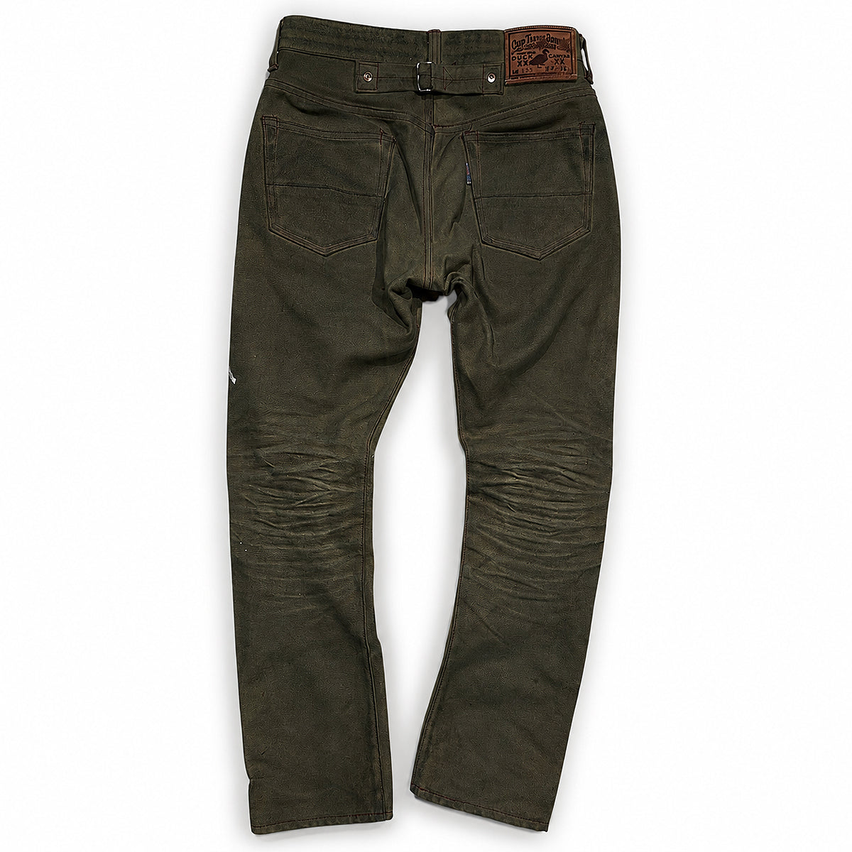 #134 18oz Duck Canvas Olive CHINO Version