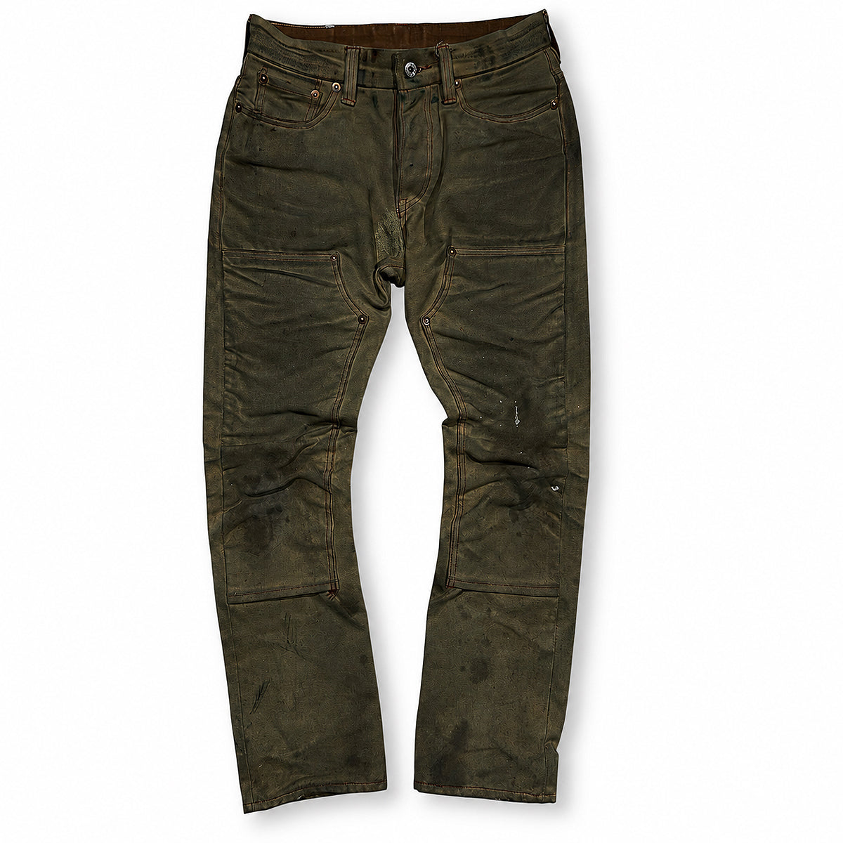 #134 18oz Duck Canvas Olive CHINO Version