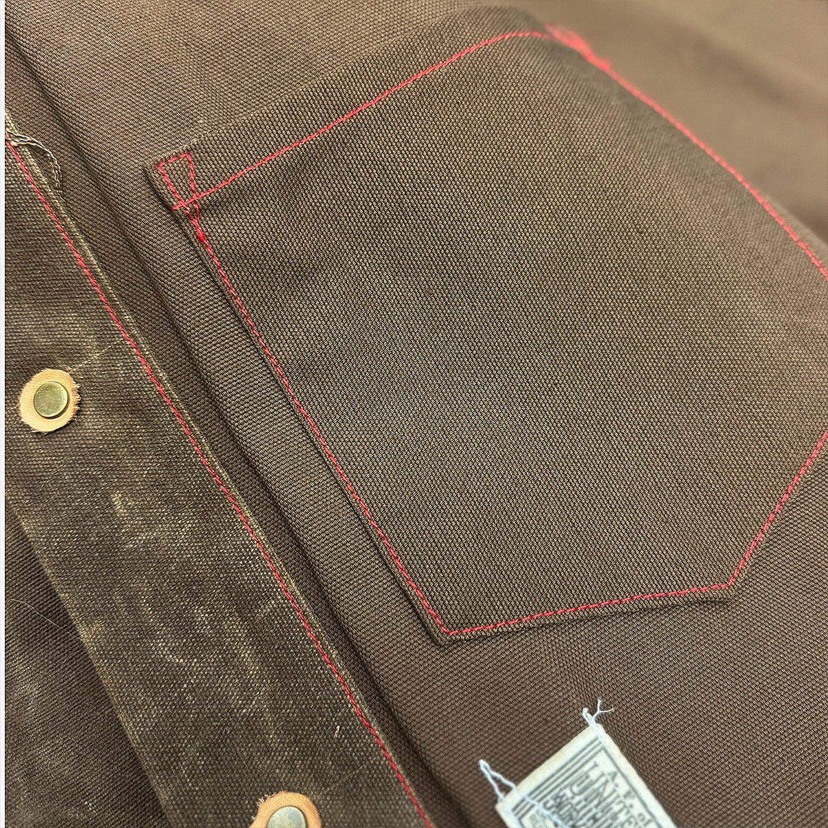 #3006 18oz Wax Duck Canvas William Harris Ranch Jacket Nutmeg Brown [Slim Fit]