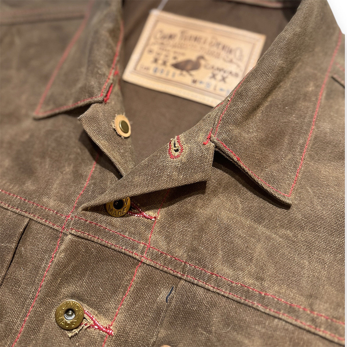 #3006 18oz Wax Duck Canvas William Harris Ranch Jacket Nutmeg Brown [Slim Fit]