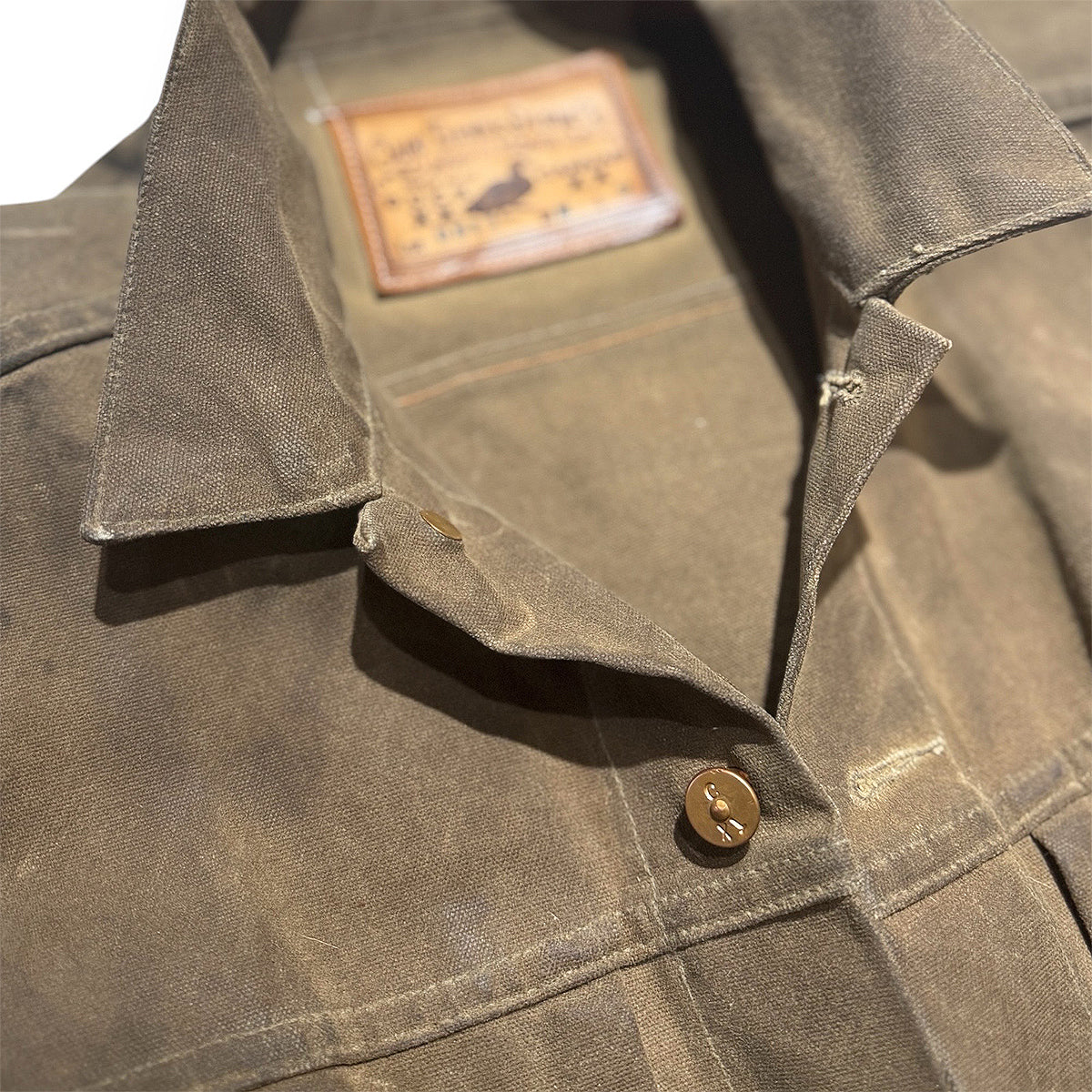 #3006 18oz Wax Duck Canvas William Harris Ranch Jacket Nutmeg Brown [Slim Fit]