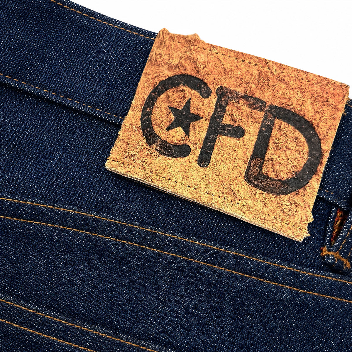 Vintage Dead Stock 1960s USA 15oz Broken Twill Selvage Denim [Slim Fit 901]
