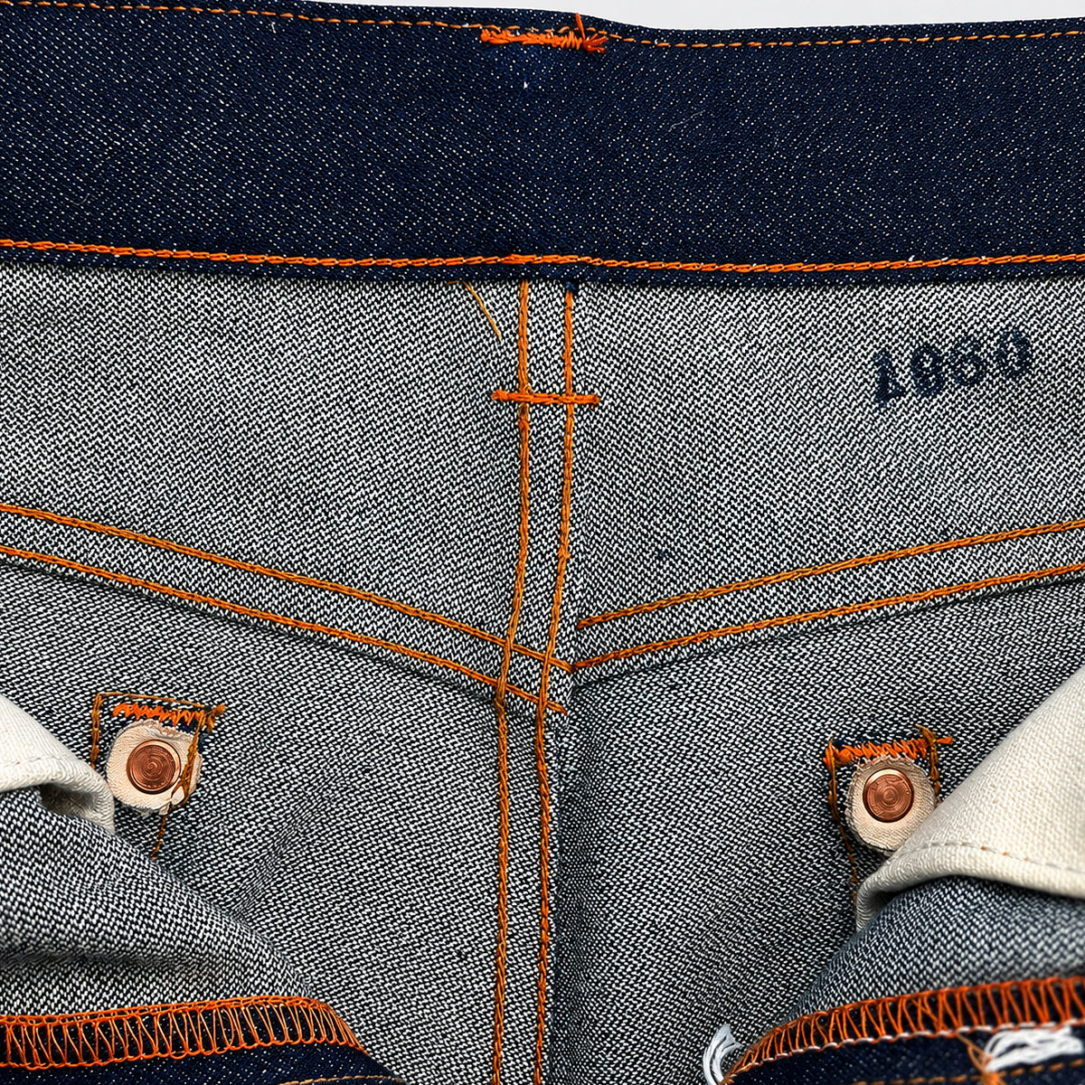 Vintage Dead Stock 1960s USA 15oz Broken Twill Selvage Denim [Slim Fit 901]