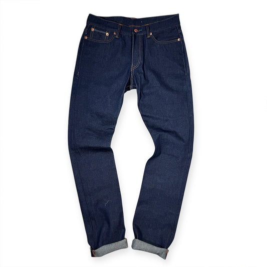 Vintage Dead Stock 1960s USA 15oz Broken Twill Selvage Denim [Miner Fit 997]