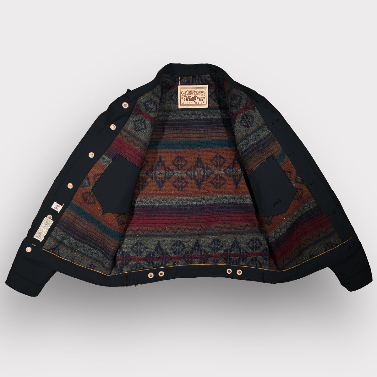 12oz Duck Canvas Field Hand Jacket Black {Various Colors}