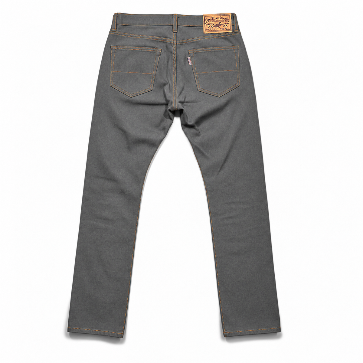 [OPSTK] #133 12oz Duck Canvas Gray 5 Pocket Version " Slim Fit" 901