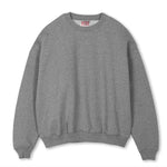 32oz Ultra-HEAVYWEIGHT CREWNECK - HEATHER GREY French Terry