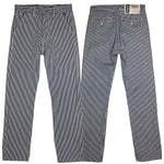 OPSTK 32W x 34L 997 Miner Fit #HIC 10oz MV Mills Hickory Stripe Denim CHINO Version