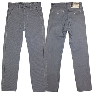 OPSTK 32W x 34L 997 Miner Fit #HIC 10oz MV Mills Hickory Stripe Denim CHINO Version