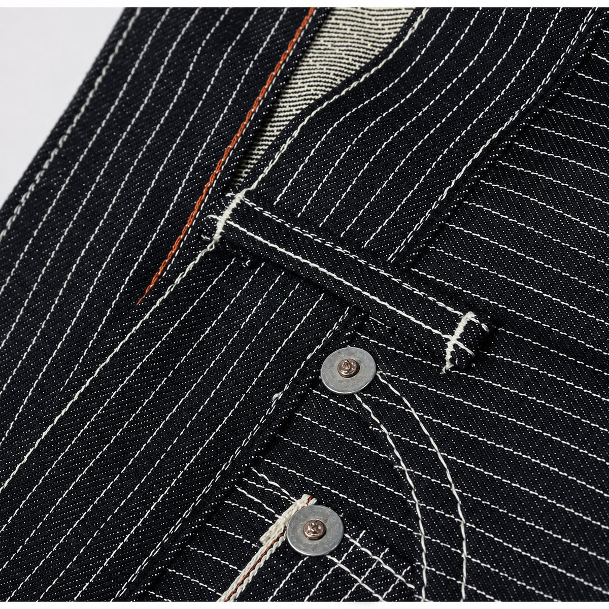 #2006 14oz Japanese Indigo/Indigo Jacquard Mini WABASH Selvedge