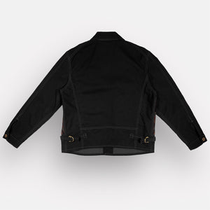 18oz Black Duck Canvas Cossack Jacket w/ Wool Insets